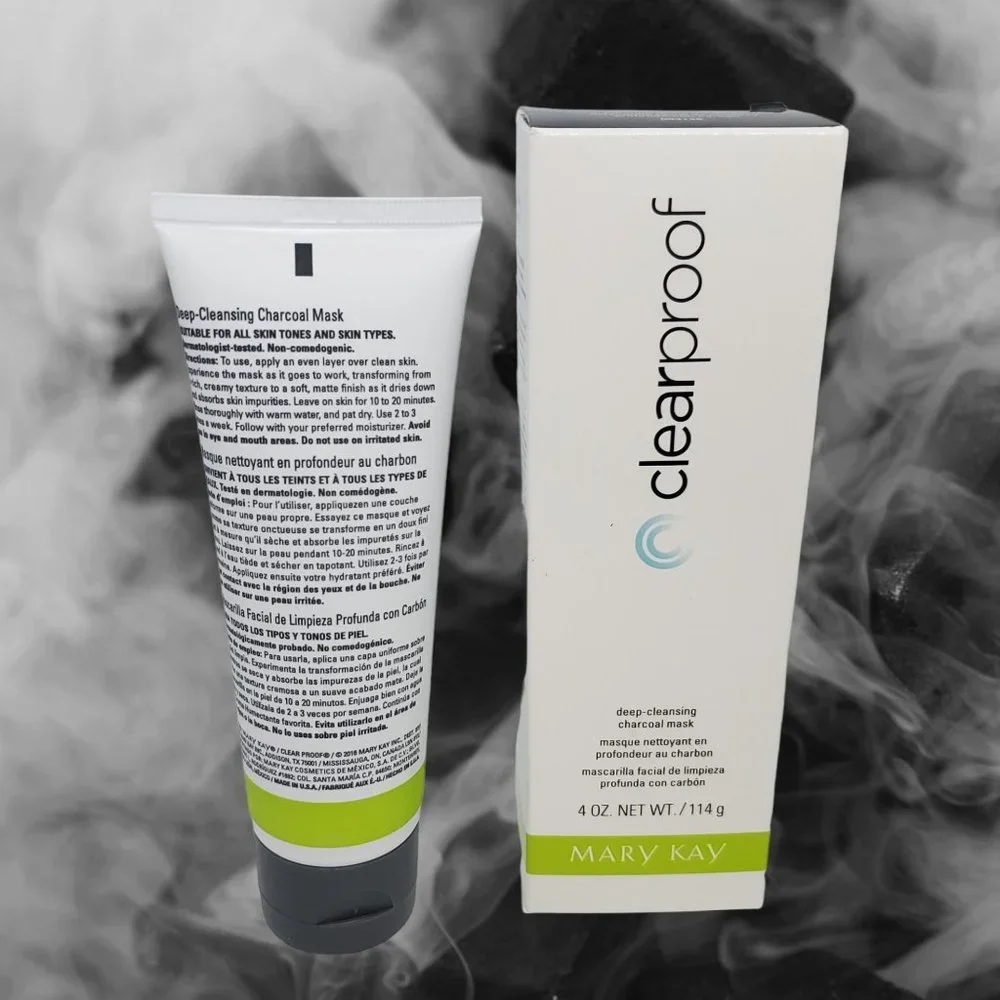 Clear Proof Deep-Cleansing Charcoal Mask - Mary Kay Mfg. 8-22
